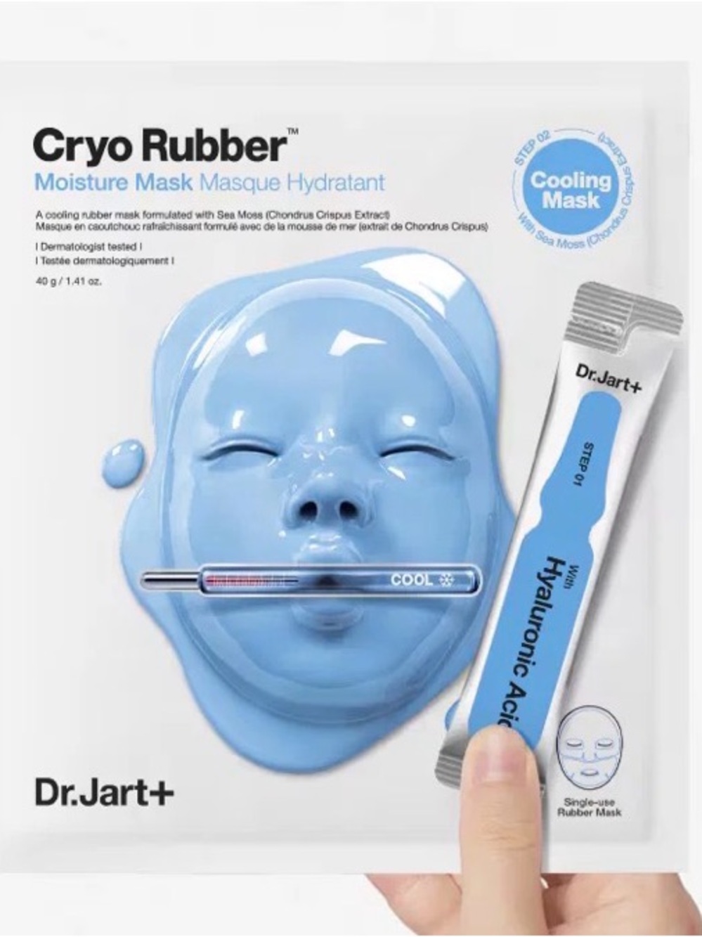 NWT-Dr.Jart+ Cryo Rubber™ Moisture Mask
